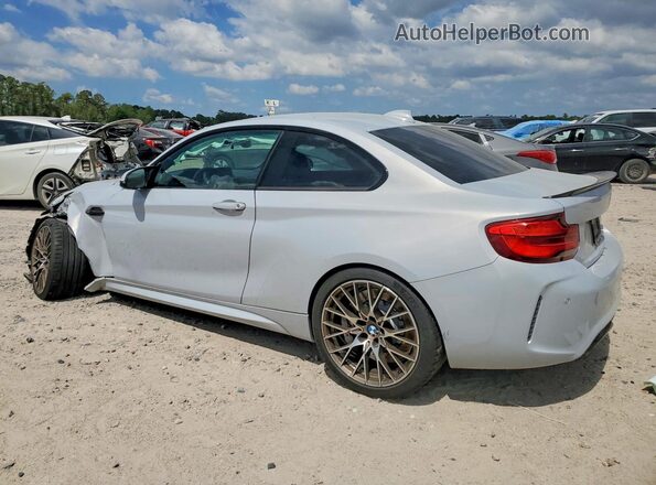 WBS2U7C59KVB09331 2019 BMW M2 Silver Задня ліва чверть