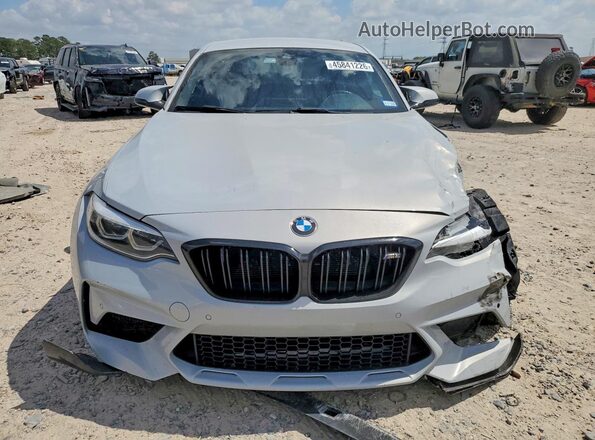WBS2U7C59KVB09331 2019 BMW M2 Silver Вид спереду