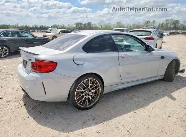 WBS2U7C59KVB09331 2019 BMW M2 Silver Задня права чверть