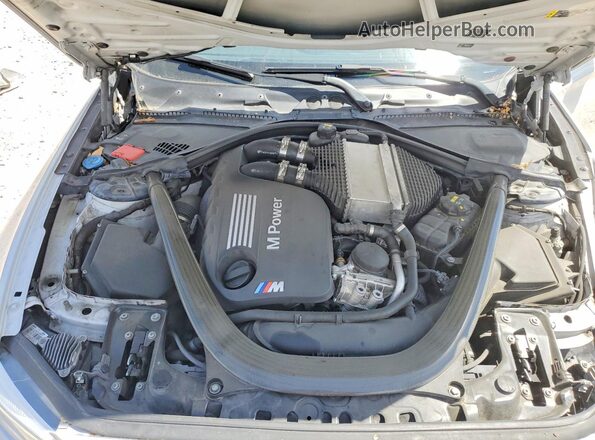 WBS2U7C59KVB09331 2019 BMW M2 Silver Вид задньої частини салону