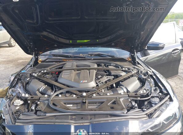 WBS33AY03RFS16488 2024 BMW M3 Черный Вид сзади