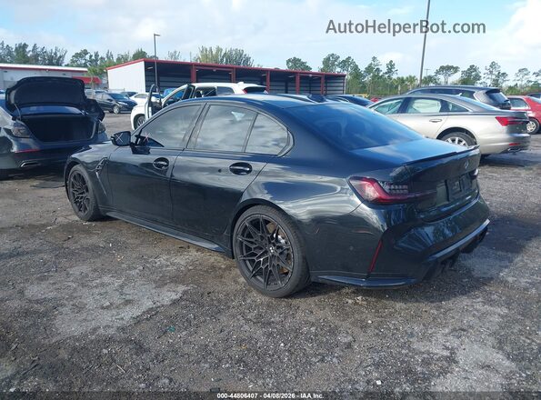 WBS33AY03RFS16488 2024 BMW M3 Черный Задняя левая четверть