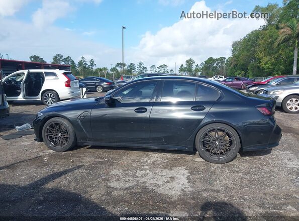 WBS33AY03RFS16488 2024 BMW M3 Черный Панорамный вид салона 360°