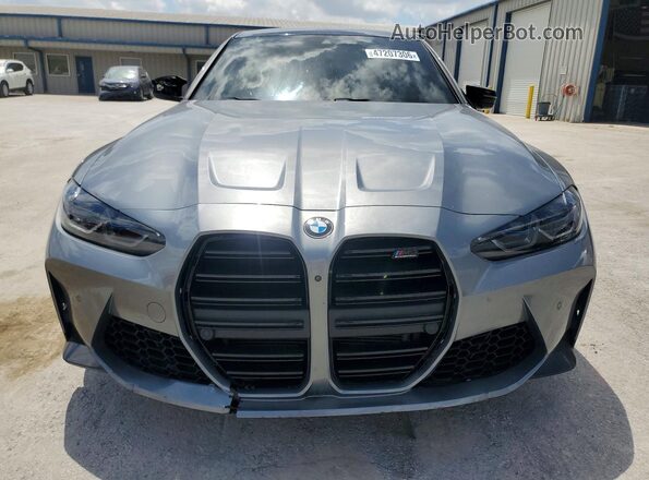 WBS33AY07RFS83644 2024 BMW M3 Gray Widok z przodu