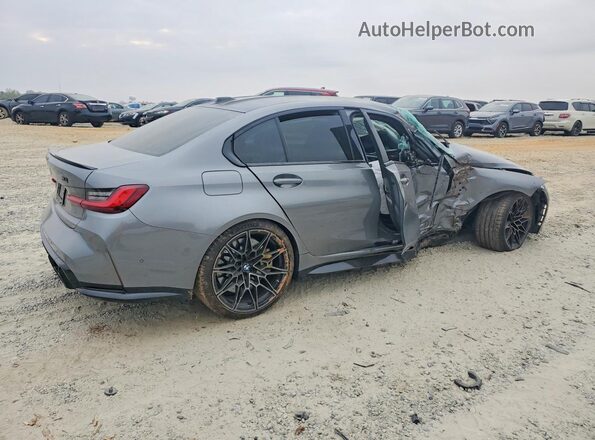 WBS33AY08PFP90601 2023 BMW M3 Серый Задняя правая четверть