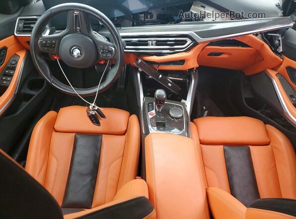 WBS33AY08PFP90601 2023 BMW M3 Серый Вид панели приборов