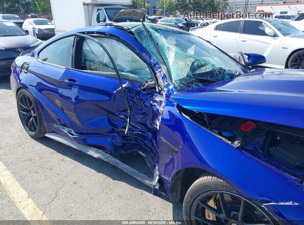 WBS3S7C56KAC09355 2019 BMW M4 Blue Դիմացի տեսք