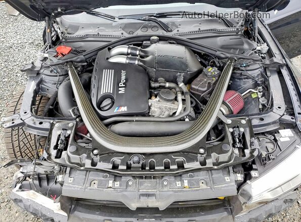 WBS3U9C59GP970498 2016 BMW M4 Black Вид задньої частини салону