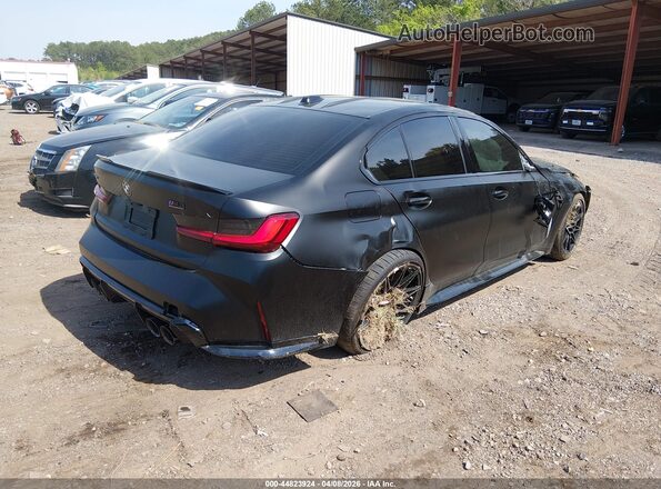 WBS43AY00RFS41238 2024 BMW M3 Black Задня права чверть