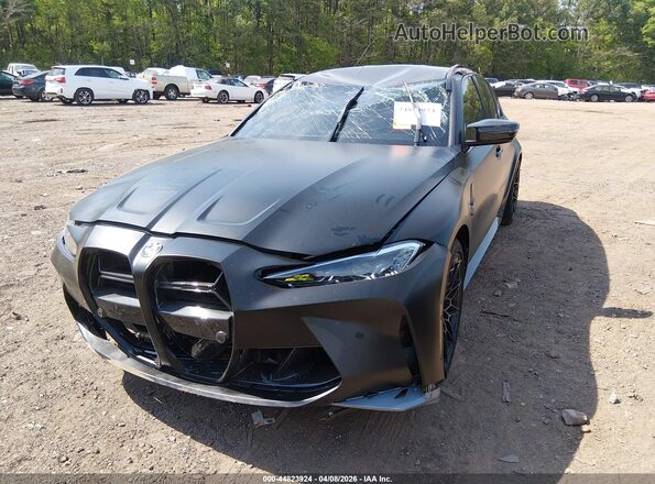 WBS43AY00RFS41238 2024 BMW M3 Black Вид спереду