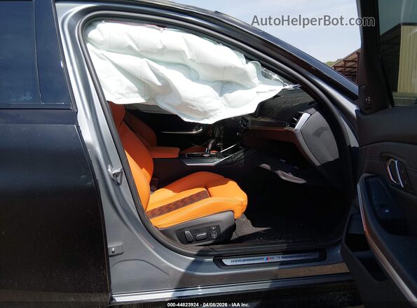 WBS43AY00RFS41238 2024 BMW M3 Black Вид салону спереду