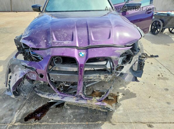 WBS43AY02RFT43947 2024 BMW M3 Purple Vista interior trasera