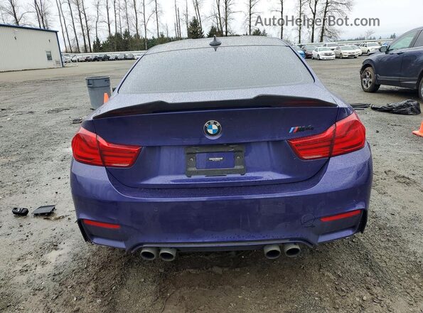 WBS4Y9C08LFJ56159 2020 BMW M4 Purple Հետևի տեսք