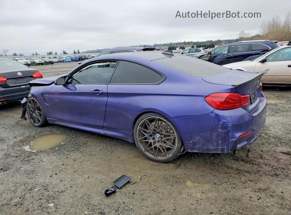 WBS4Y9C08LFJ56159 2020 BMW M4 Purple Հետևի ձախ