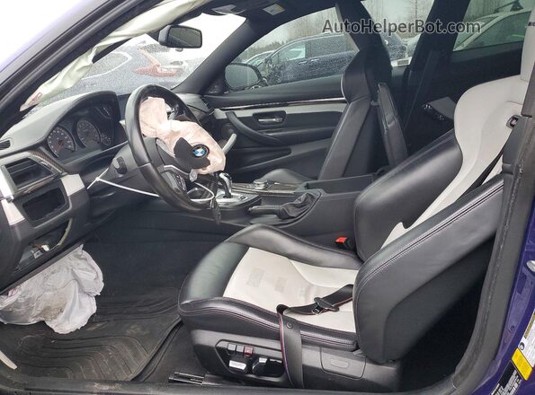 WBS4Y9C08LFJ56159 2020 BMW M4 Purple Սալոնի դիմացի տեսք