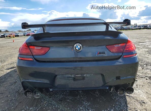WBS6E9C52GG437192 2016 BMW M6 Gray Vista trasera