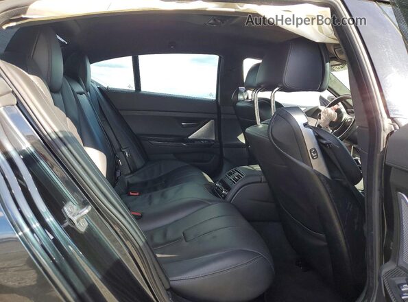 WBS6E9C52GG437192 2016 BMW M6 Gray Vista de los asientos traseros