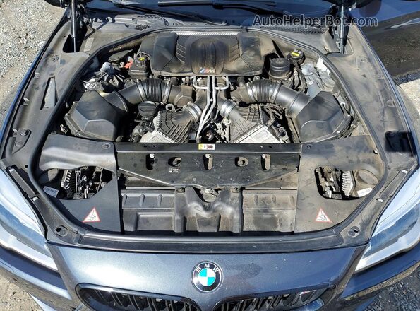 WBS6E9C52GG437192 2016 BMW M6 Gray Vista interior trasera