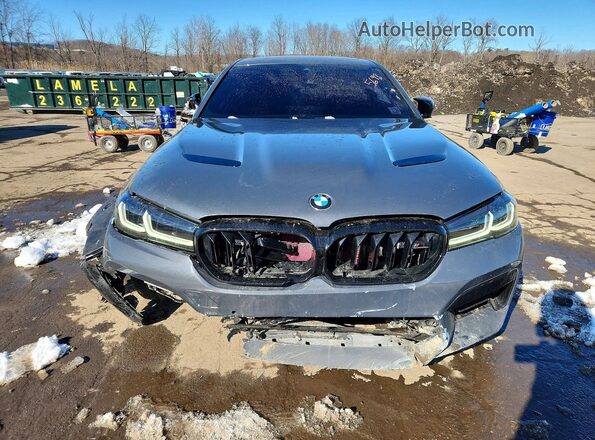 WBS83CH03MCF95698 2021 BMW M5 Серый Вид спереди