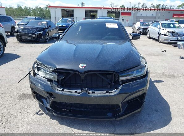 WBS83CH04MCF17382 2021 BMW M5 Black 
