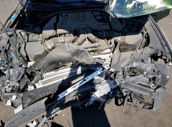 WBS83CH0XPCL71863 2023 BMW M5 Green Rear interior view