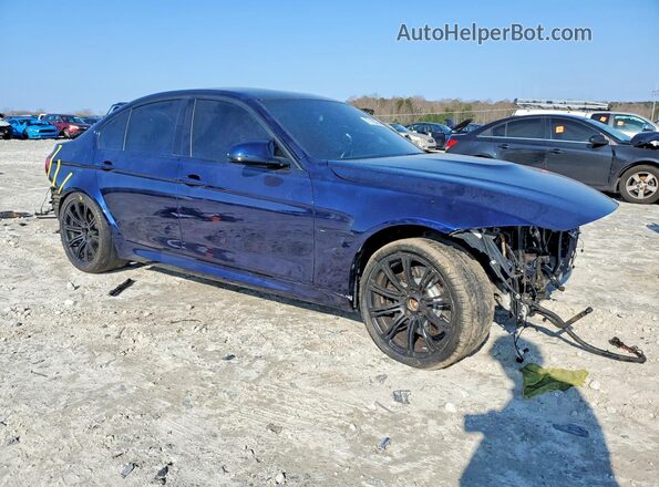 WBS8M9C52GP967089 2016 BMW M3 Blue წინა მარჯვენა