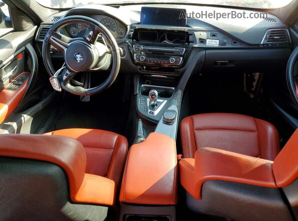 WBS8M9C52GP967089 2016 BMW M3 Blue წინა პანელის ხედი