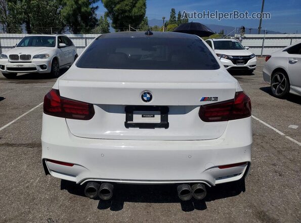 WBS8M9C56J5J79628 2018 BMW M3 White 