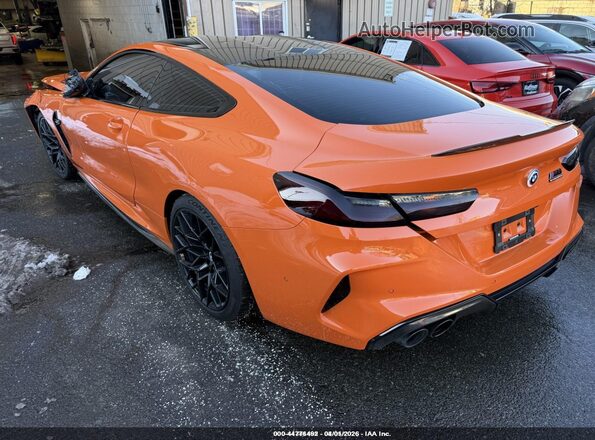 WBSAE0C07PCL08883 2023 BMW M8 Оранжевый Задняя левая четверть