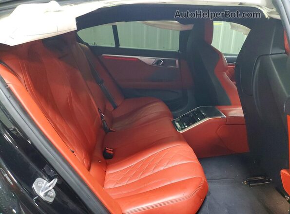 WBSGV0C06MCF16651 2021 BMW M8 Black Rear seats view