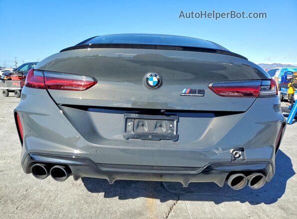WBSGV0C07SCW34461 2025 BMW M8 Black Հետևի տեսք