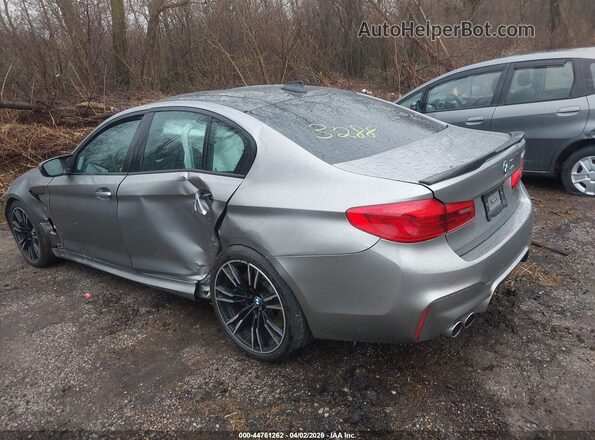 WBSJF0C51JB283288 2018 BMW M5 Gray უკანა მარცხენა