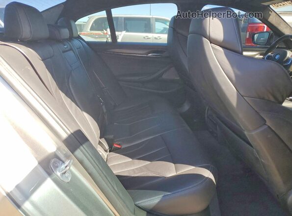 WBSJF0C55KB448213 2019 BMW M5 Gray უკანა სავარძლების ხედი