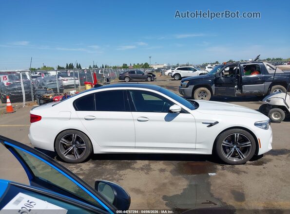 WBSJF0C57KB284544 2019 BMW M5 White Панорамний вид салону 360°