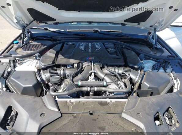 WBSJF0C57KB284544 2019 BMW M5 White Вид ззаду
