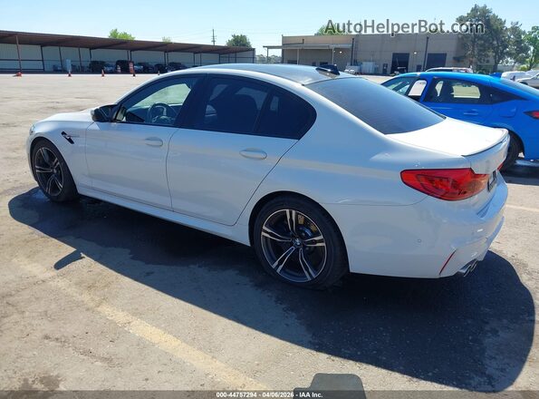 WBSJF0C57KB284544 2019 BMW M5 White Задня ліва чверть