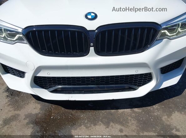 WBSJF0C57KB284544 2019 BMW M5 White Вид спереду