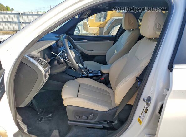 WBX47DP05RN259337 2024 BMW X3 White Սալոնի դիմացի տեսք