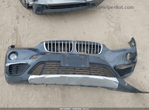 WBXHT3C31H5F78131 2017 BMW X1 Gray Instrument cluster view