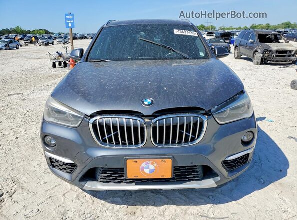WBXHT3C33G5E55882 2016 BMW X1 Gray Вид спереду