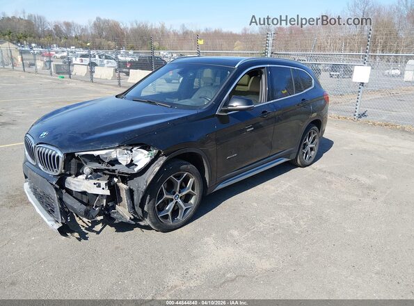 WBXHT3C33H5F76493 2017 BMW X1 Black 