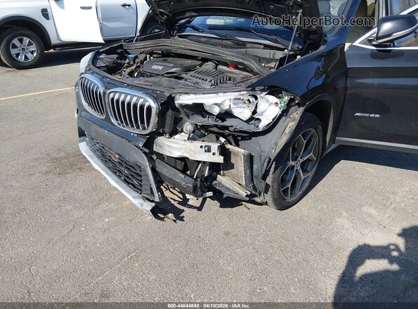 WBXHT3C33H5F76493 2017 BMW X1 Black 