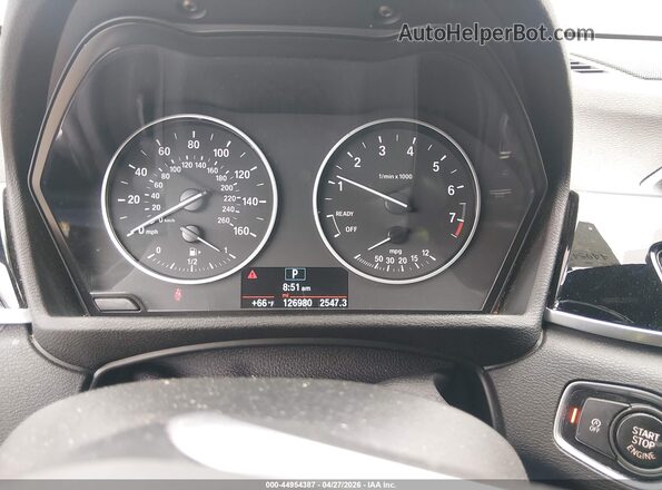 WBXHT3C33J5F90366 2018 BMW X1 Gray Հետևի նստատեղերի տեսք