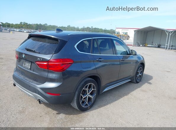 WBXHT3C34H5F79502 2017 BMW X1 Gray Tył prawy