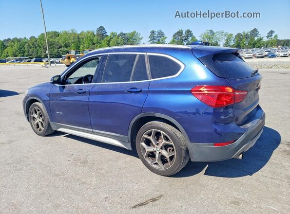 WBXHT3C34H5F84053 2017 BMW X1 Blue უკანა მარცხენა