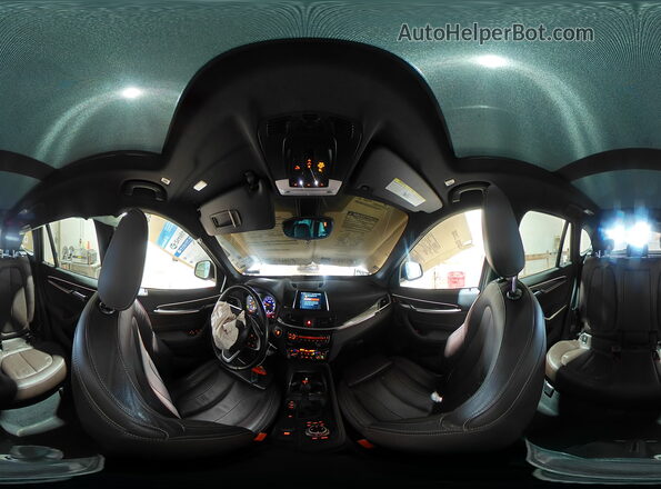 WBXHT3C34J3H30064 2018 BMW X1 Белый Панорамный вид салона 360°