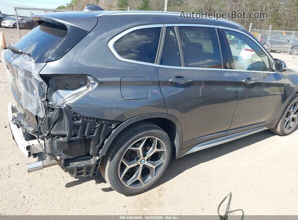 WBXHT3C34J5F92272 2018 BMW X1 Gray Задня права чверть