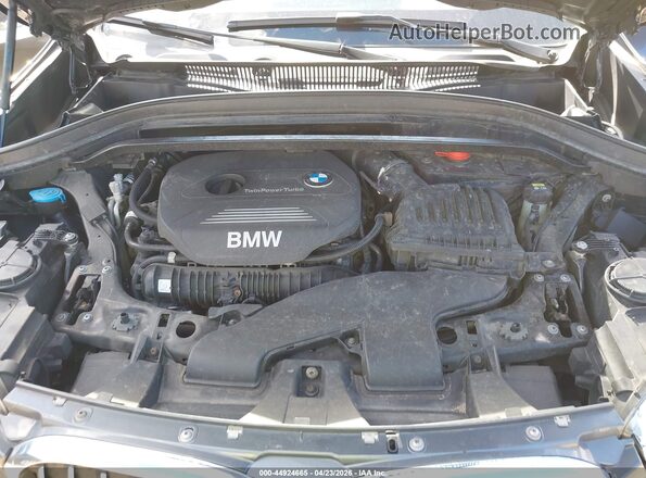 WBXHT3C34J5F92272 2018 BMW X1 Gray Вид ззаду