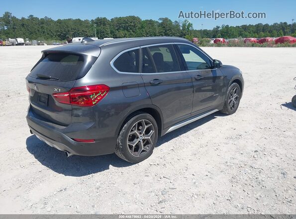 WBXHT3C35G5E48562 2016 BMW X1 Gray უკანა მარჯვენა