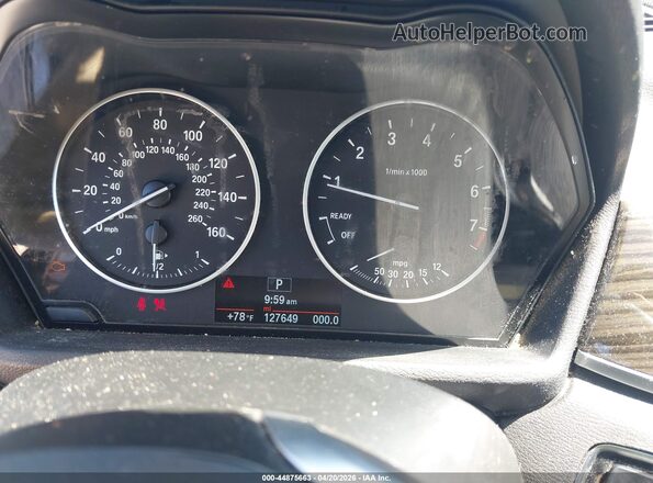 WBXHT3C35G5E48562 2016 BMW X1 Gray უკანა სავარძლების ხედი
